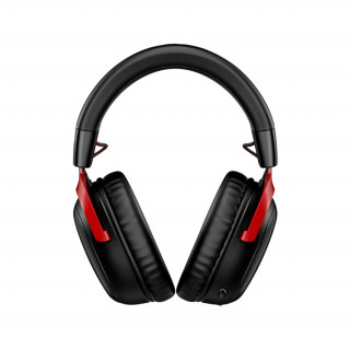 HyperX Cloud III - Vezeték nélküli Gaming fejhallgató (Fekete-Piros) (77Z46AA) 