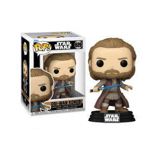 Funko Pop! #629 Disney Star Wars: Obi-Wan Kenobi (Battle Pose) Bobble-Head Vinyl Figura AJÁNDÉKTÁRGY