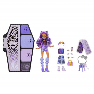 Monster High Doll - Szörnyen jó barátok titkai: Rémbuli - Clawdeen Wolf (HNF74) 