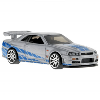 Hot Wheels - Halálos iramban kisautó - Nissan Skyline GT-R (HNR88 - HNT02) Játék