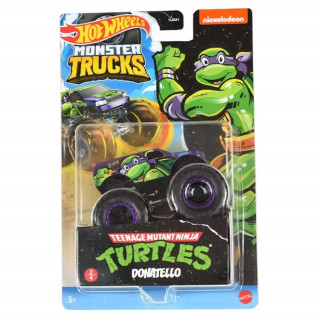 Hot Wheels Monster Trucks - Tini Nindzsa Teknőcök - Donatello (HJG41-HKM22) Játék