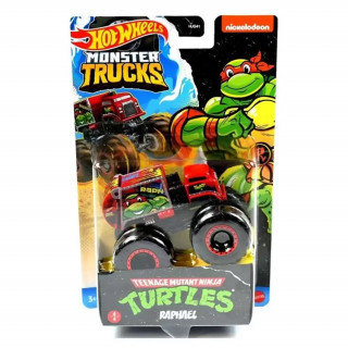 Hot Wheels Monster Trucks - Tini Nindzsa Teknőcök - Raphael (HJG41-HKM21) Játék