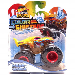 Hot Wheels Monster Trucks - Színváltós autó - Mega-Wrex (HGX06-HNW04) Játék