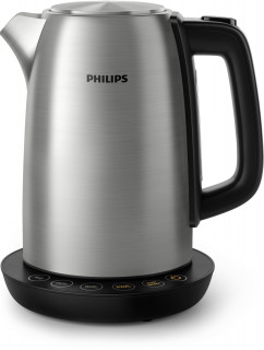Philips Avance Collection HD9359/90 Fém vízforraló – hőfokszabályozás, melegen tartás Otthon
