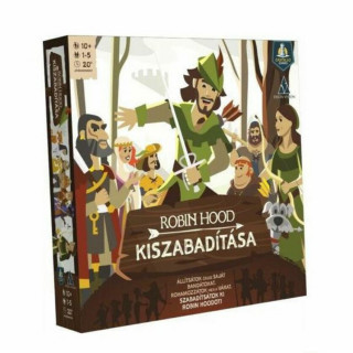 Robin Hood kiszabadítása társasjáték Játék