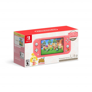 Nintendo Switch Lite Animal Crossing: New Horizons Isabelle Aloha Edition 