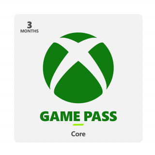 ESD XBOX - Game Pass Core - 3 hónapos előfizetés Xbox One