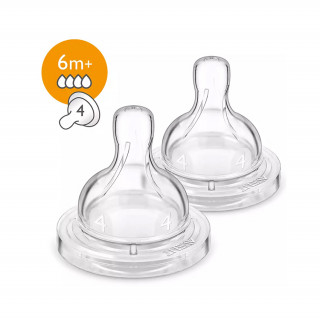 Avent Classic+ SCF634/27 4 lyukú cumi Otthon