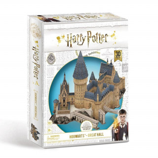 3D puzzle - Harry Potter - Roxfort Nagyterem - 187 db-os Játék