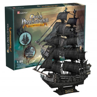 3D puzzle - Queen Anne's Revenge - 308 db-os Játék