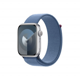 Apple Watch Series 9 GPS – 45 mm-es ezüst alumíniumtok, télkék sportpánt Mobil