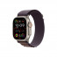 Apple Watch Ultra 2 GPS + Cellular – 49 mm-es titántok, indigó alpesi pánt - S thumbnail