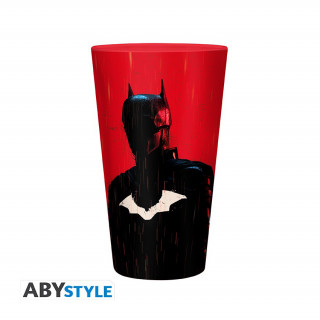 DC COMICS - XXL üvegpohár - 400ml - The Batman Ajándéktárgyak