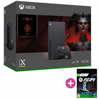 Xbox Series X 1TB + Diablo IV Bundle + EA Sports FC 24 