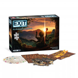 EXIT A játék + Puzzle  Az elveszett templom Játék