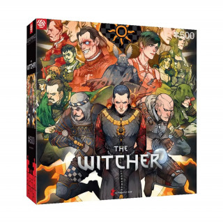 The Witcher: Nilfgaard Kirakós Puzzle (500 db) AJÁNDÉKTÁRGY