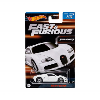 Hot Wheels Halálos iramban kisautó - Bugatti Veyron (HNR88 - HNT17) Játék