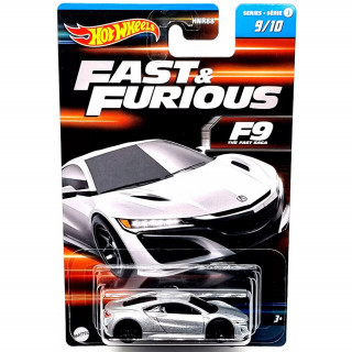 Hot Wheels Halálos iramban kisautó - 17 Acura NSX (HNR88 - HNT19) Játék