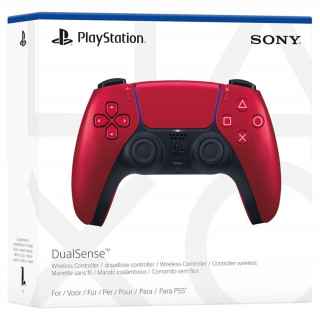 PlayStation®5 (PS5) DualSense™ kontroller (Volcanic Red) (használt) PS5