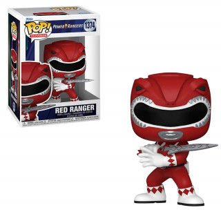 Funko Pop! #1374 Television: Power Rangers - Red Ranger Vinyl Figura Ajándéktárgyak