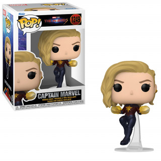 Funko Pop! #1249 The Marvels - Captain Marvel Bobble-Head Vinyl Figura Ajándéktárgyak