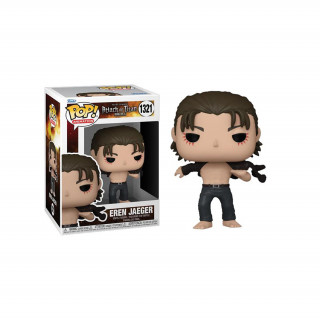 Funko Pop! #1321 Animation: Attack on Titan - Eren Jeager Vinyl Figura Ajándéktárgyak