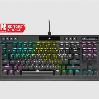 Corsair K70 RGB TKL billentyűzet USB Angol Fekete (CH-9119010-NA) 