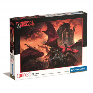 Dungeons & Dragons - Red dragon - 1000 db-os puzzle 