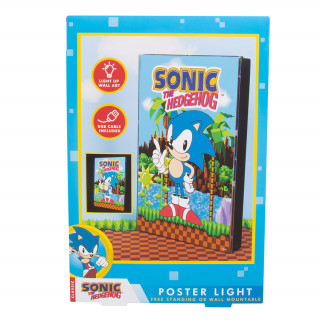 Sonic világító poszter  Ajándéktárgyak