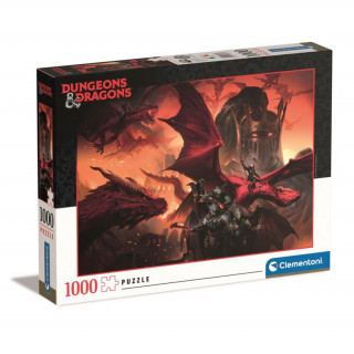 Dungeons & Dragons - Red dragon - 1000 db-os puzzle Játék