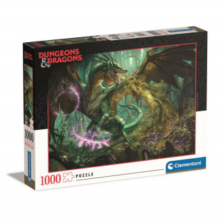 Dungeons & Dragons - Green dragon - 1000 db-os puzzle Játék