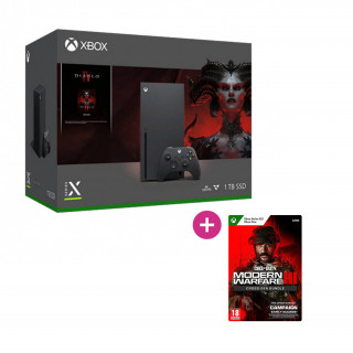 Xbox Series X 1TB + Diablo IV Bundle + Call of Duty: Modern Warfare III Xbox Series