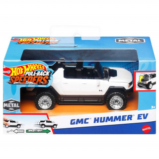 Hot Wheels - Pull-back Speeders - GMC Hummer EV kisautó (HPT04 - HPR86) Játék