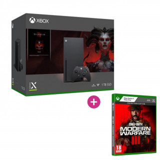 Xbox Series X 1TB + Diablo IV Bundle + Call of Duty: Modern Warfare III Xbox Series