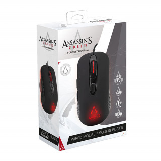 Assassin's Creed - Gaming egér 3600 DPI -LED-Fekete PC