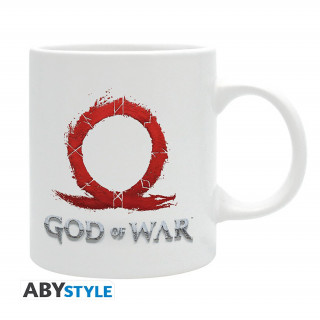 GOD OF WAR - Bögre - 320 ml - "Logo" x2 Ajándéktárgyak