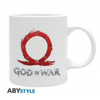 GOD OF WAR - Bögre - 320 ml - "Logo" x2 AJÁNDÉKTÁRGY