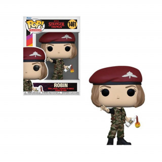 Funko Pop! #1461 Television: Stranger Things - Hunter Robin (with Cocktail) Vinyl Figura Ajándéktárgyak