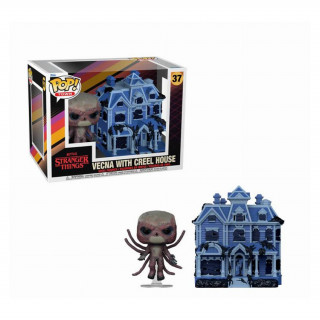 Funko Pop! #37 Town: Stranger Things - Vecna with Creel House Vinyl Figura Ajándéktárgyak