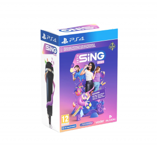 Let's Sing 2024 + Mikrofon csomag PS4