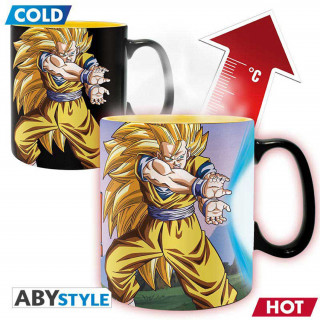 DRAGON BALL - Hőre változó bögre - 460 ml - Kamehameha Ajándéktárgyak