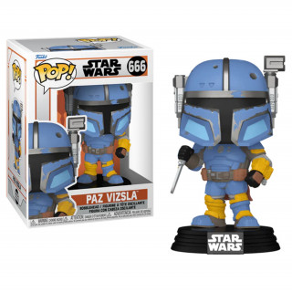 Funko Pop! Disney Star Wars: The Mandalorian - Paz Vizsla #666 Bobble-Head Vinyl Figura Ajándéktárgyak