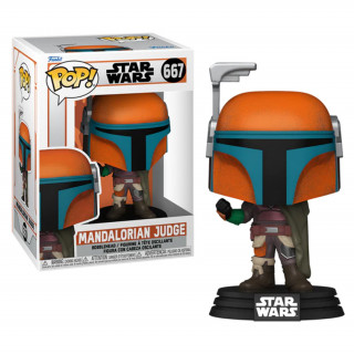 Funko Pop! Disney Star Wars: The Mandalorian - Mandalorian Judge #667 Bobble-Head Vinyl Figura Ajándéktárgyak