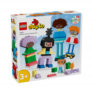 LEGO DUPLO Megépíthető figurák különféle érzelmekkel (10423) Játék