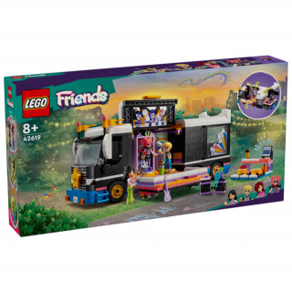 LEGO Friends Popsztár turnébusz (42619) Játék