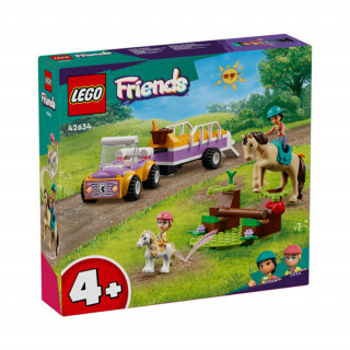 LEGO Friends Ló- és póniszállító utánfutó (42634) Játék