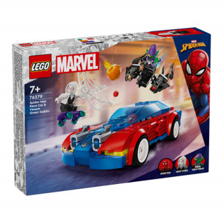 LEGO Marvel Super Heroes Pókember versenyautó & Venomizált Zöld Manó (76279) Játék