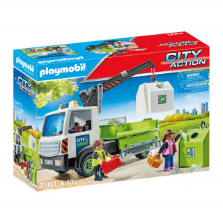 Playmobil - Üveghulladék-gyűjtő (71431) Játék