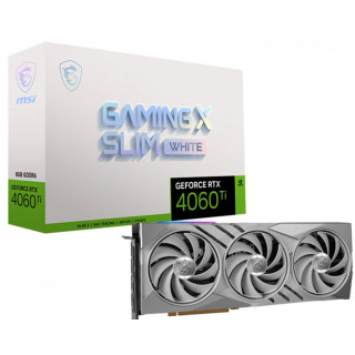 MSI GeForce RTX 4060 Ti Gaming X Slim White 16G (V517-001R) PC