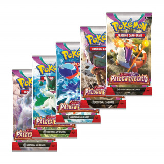 Pokémon TCG SV2 Paldea Evolved Booster Pack Játék